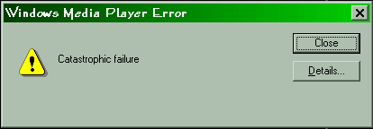 [Catastrophic failure!?]